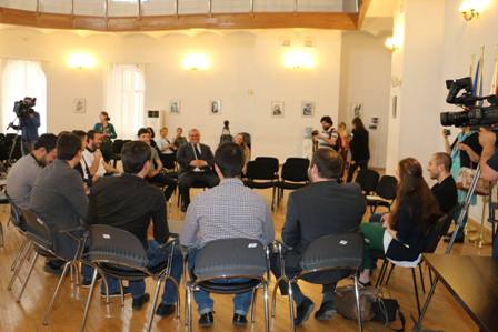 მინისტრის შეხვედრა სტუდენტური თვითმმართველობის წარმომადგენლებთან