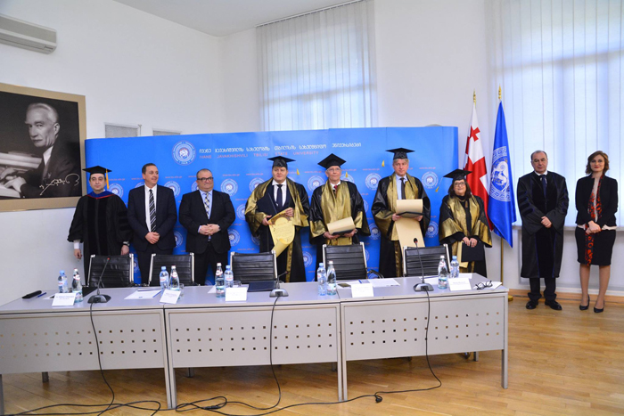 თსუ საპატიო დოქტორის წოდების მინიჭების ცერემონიალი